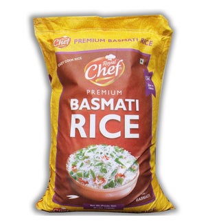 Rice Basmati Creamy Sella "Royal Chef" 40Lbs